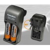 Pack of Rechargeable Ni-MH battery 9 V 250 mAh & Charger (Consumables & Accesories la cel mai mic pret 94.00 lei) doar pe Alcooltest-Online.ro